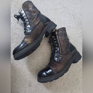 Ron White Tiffany Water Resistant Combat Boot